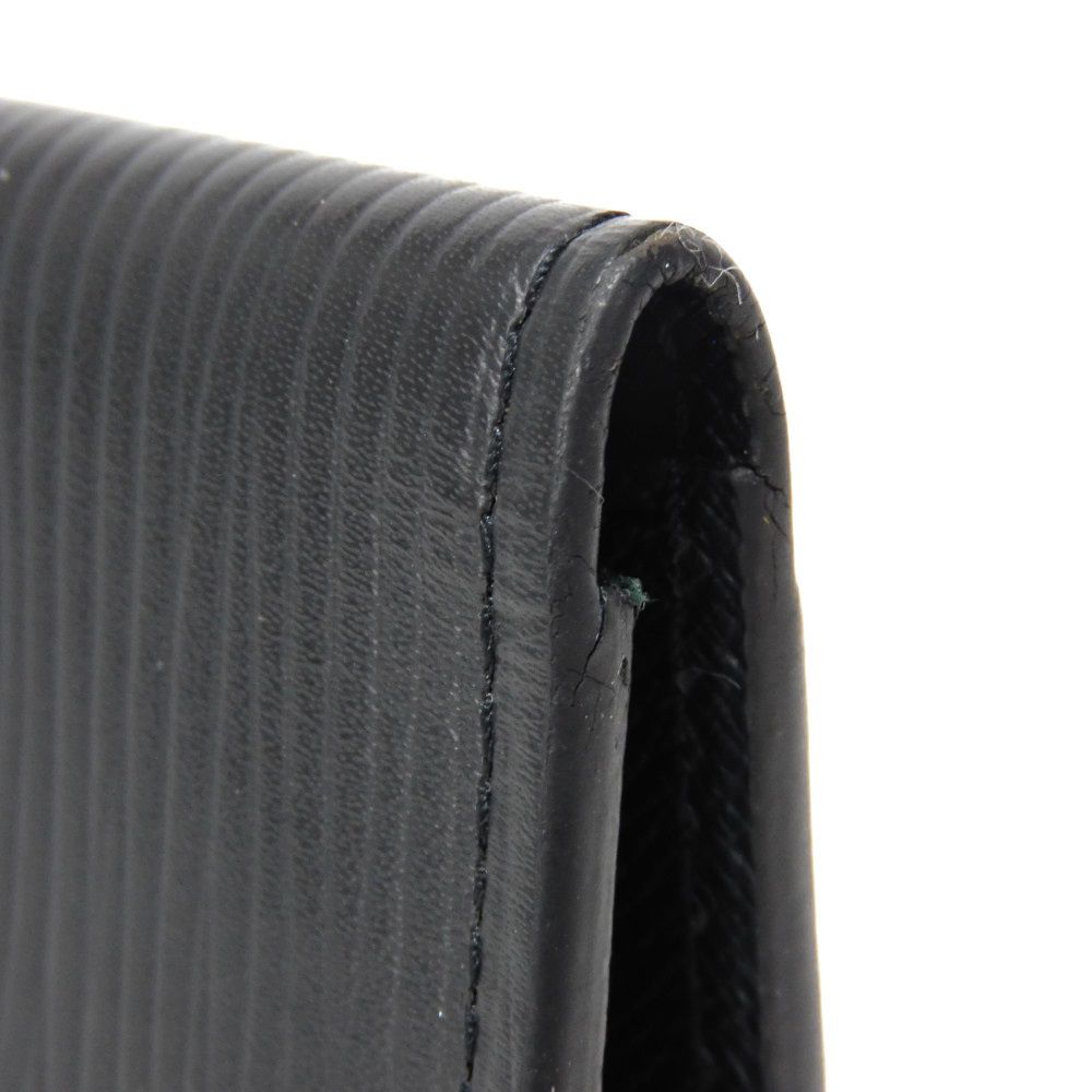 LOUIS VUITTON Card Case M60642 Epi Leatherx grained leather (embossed) Noir Epi Organizer De Poch
