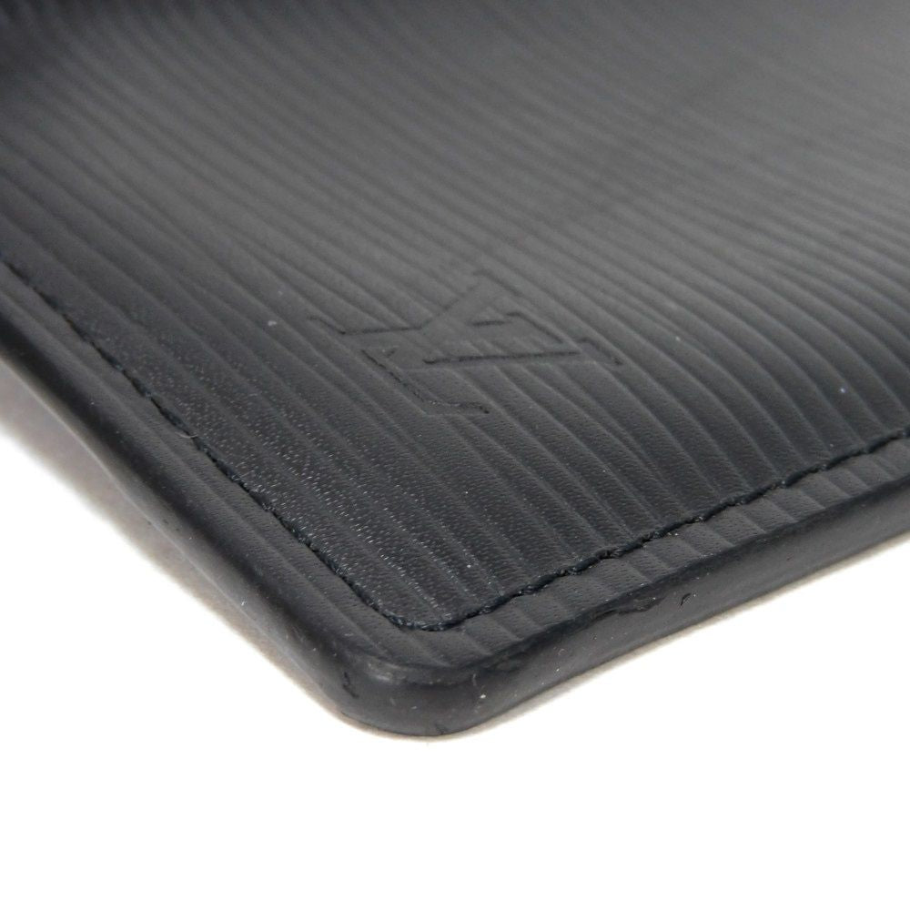 LOUIS VUITTON Card Case M60642 Epi Leatherx grained leather (embossed) Noir Epi Organizer De Poch