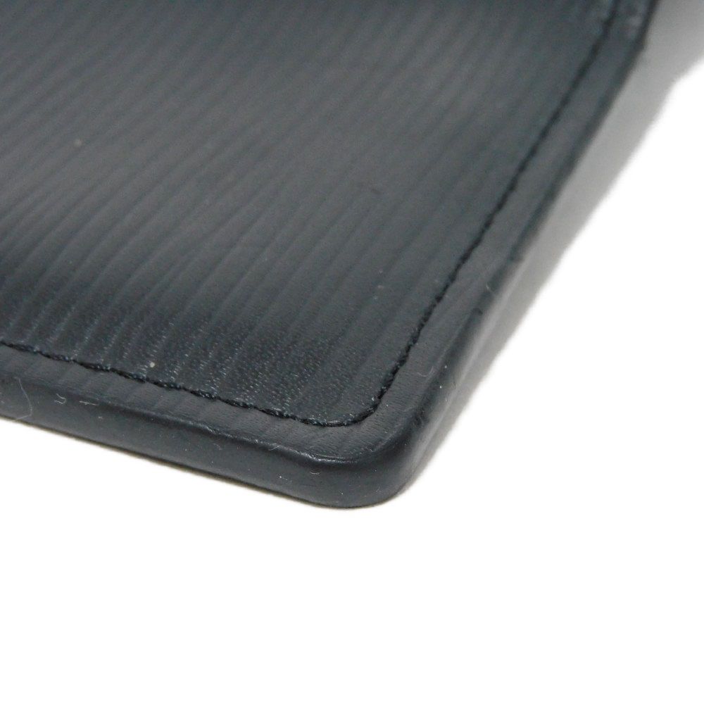 LOUIS VUITTON Card Case M60642 Epi Leatherx grained leather (embossed) Noir Epi Organizer De Poch