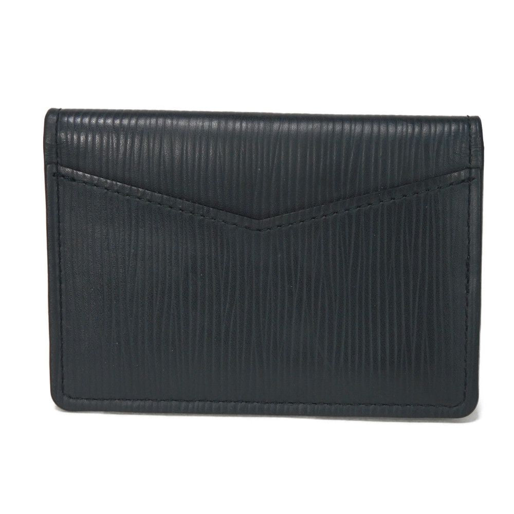 LOUIS VUITTON Card Case M60642 Epi Leatherx grained leather (embossed) Noir Epi Organizer De Poch
