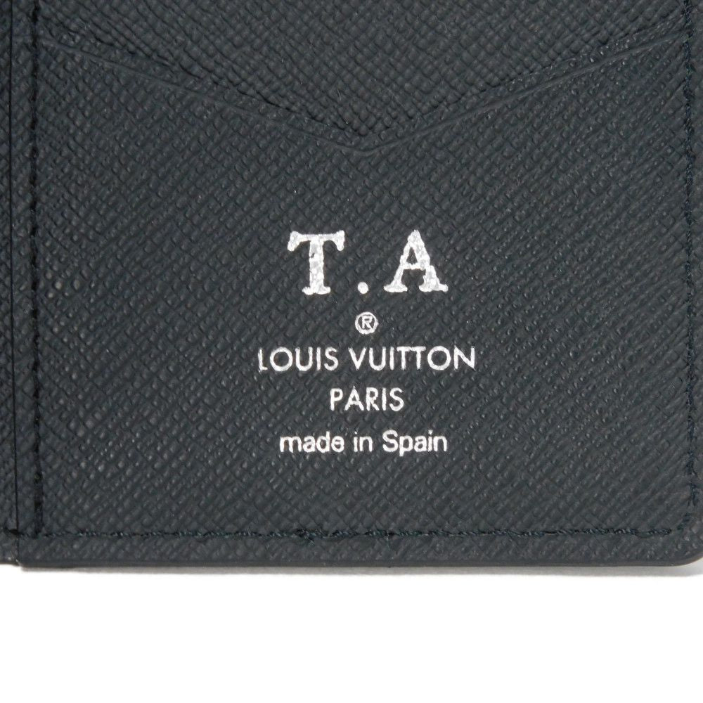LOUIS VUITTON Card Case M60642 Epi Leatherx grained leather (embossed) Noir Epi Organizer De Poch