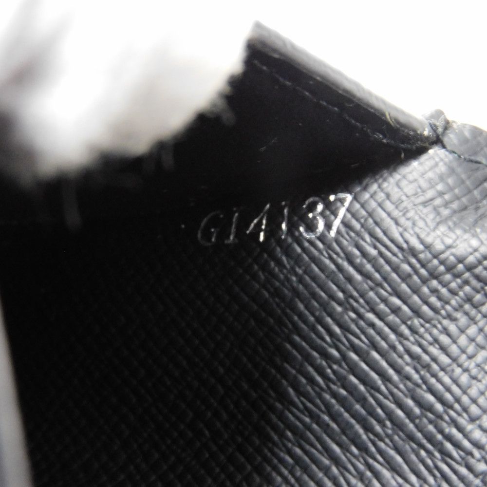 LOUIS VUITTON Card Case M60642 Epi Leatherx grained leather (embossed) Noir Epi Organizer De Poch