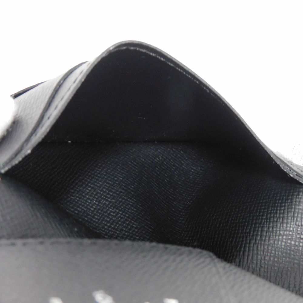 LOUIS VUITTON Card Case M60642 Epi Leatherx grained leather (embossed) Noir Epi Organizer De Poch
