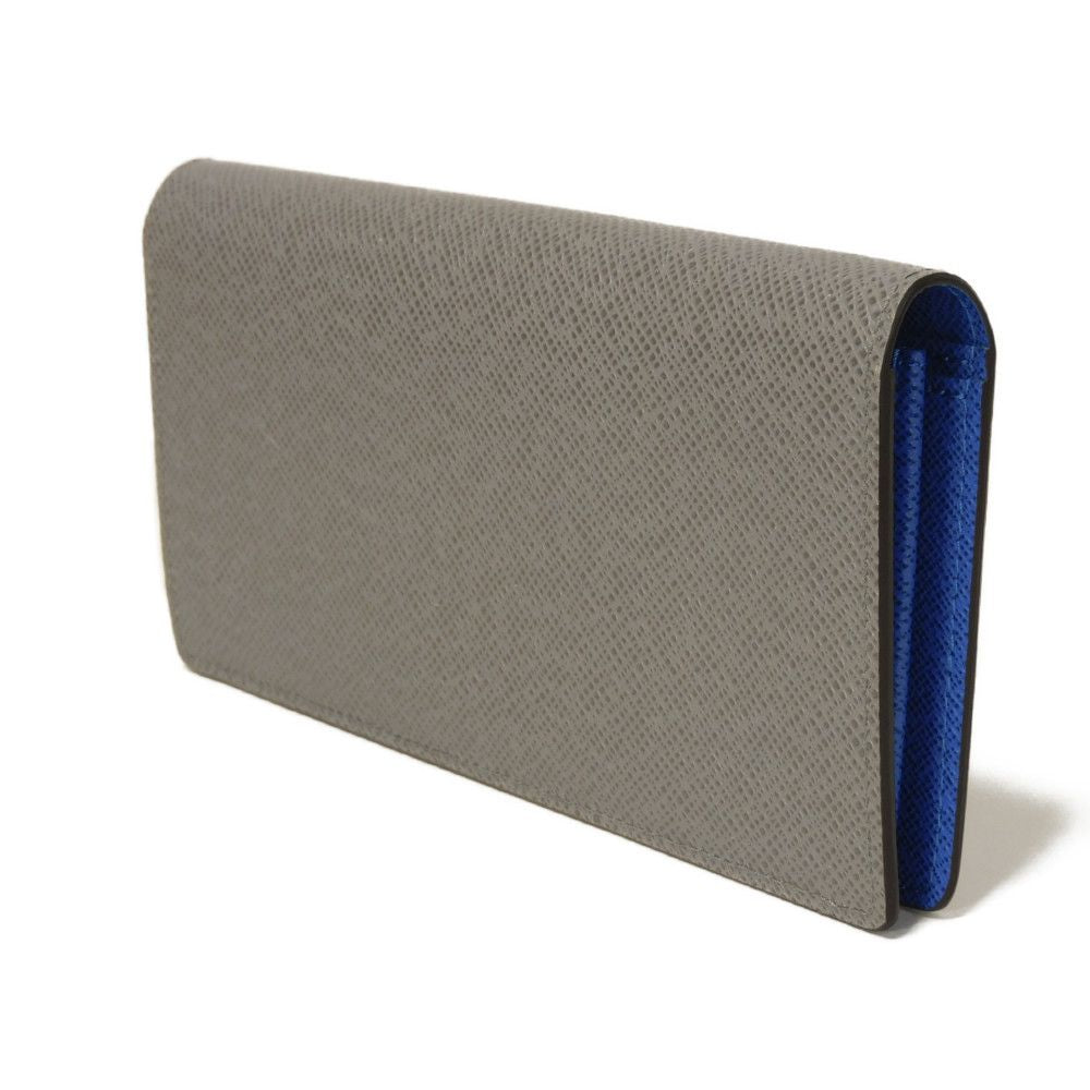 LOUIS VUITTON Long Wallet Purse M11580 Taiga Leather Gris Roche Taiga Portefeuille Blaza NM