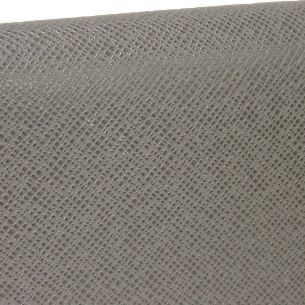 LOUIS VUITTON Long Wallet Purse M11580 Taiga Leather Gris Roche Taiga Portefeuille Blaza NM