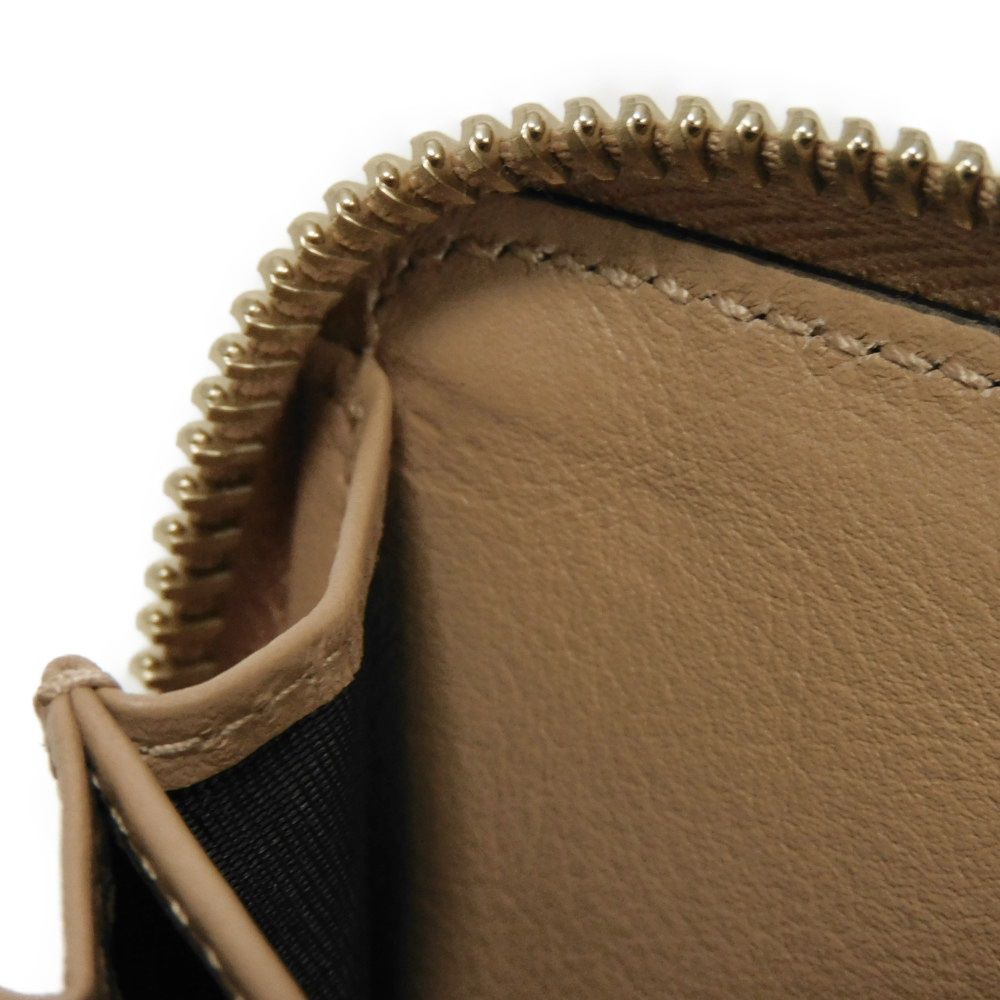 GUCCI Coin case 544249 BMJ1G 2754 Gucci Shima Leather (GG stamped) beige Micro GG Shima Guccissima coin purse