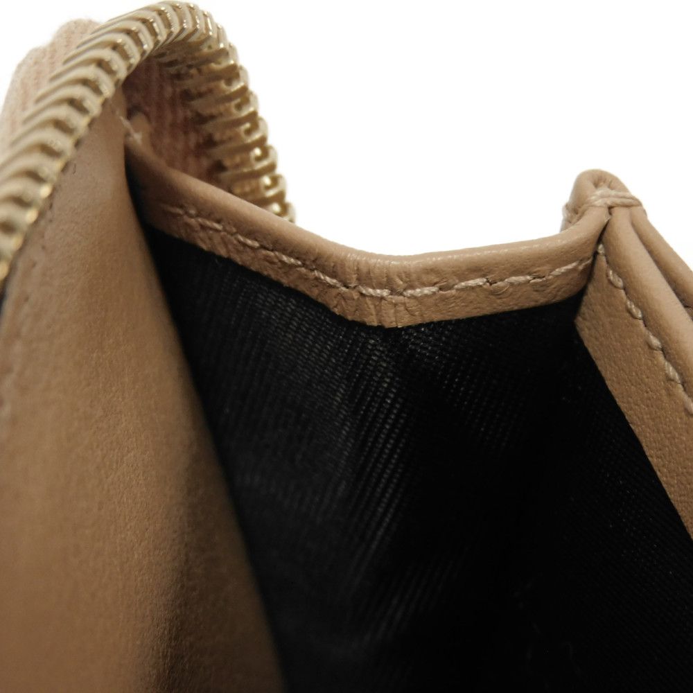 GUCCI Coin case 544249 BMJ1G 2754 Gucci Shima Leather (GG stamped) beige Micro GG Shima Guccissima coin purse