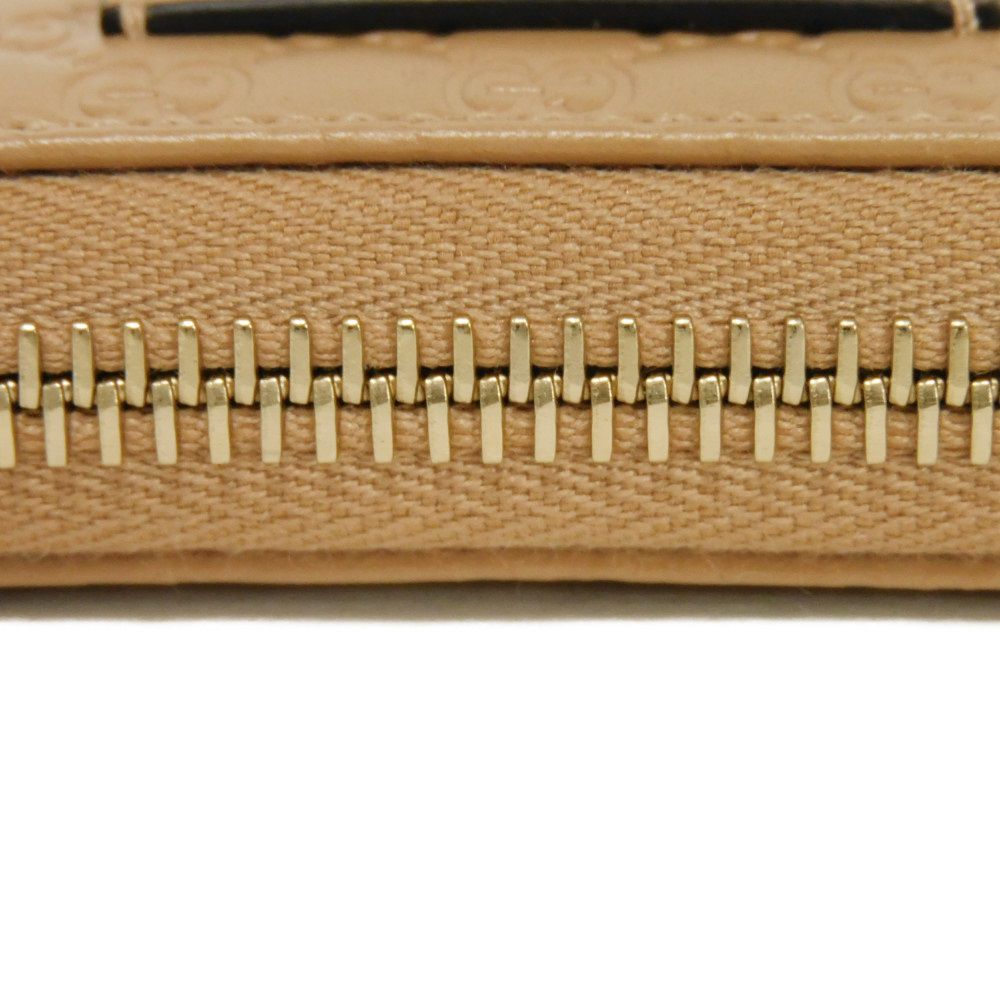 GUCCI Coin case 544249 BMJ1G 2754 Gucci Shima Leather (GG stamped) beige Micro GG Shima Guccissima coin purse