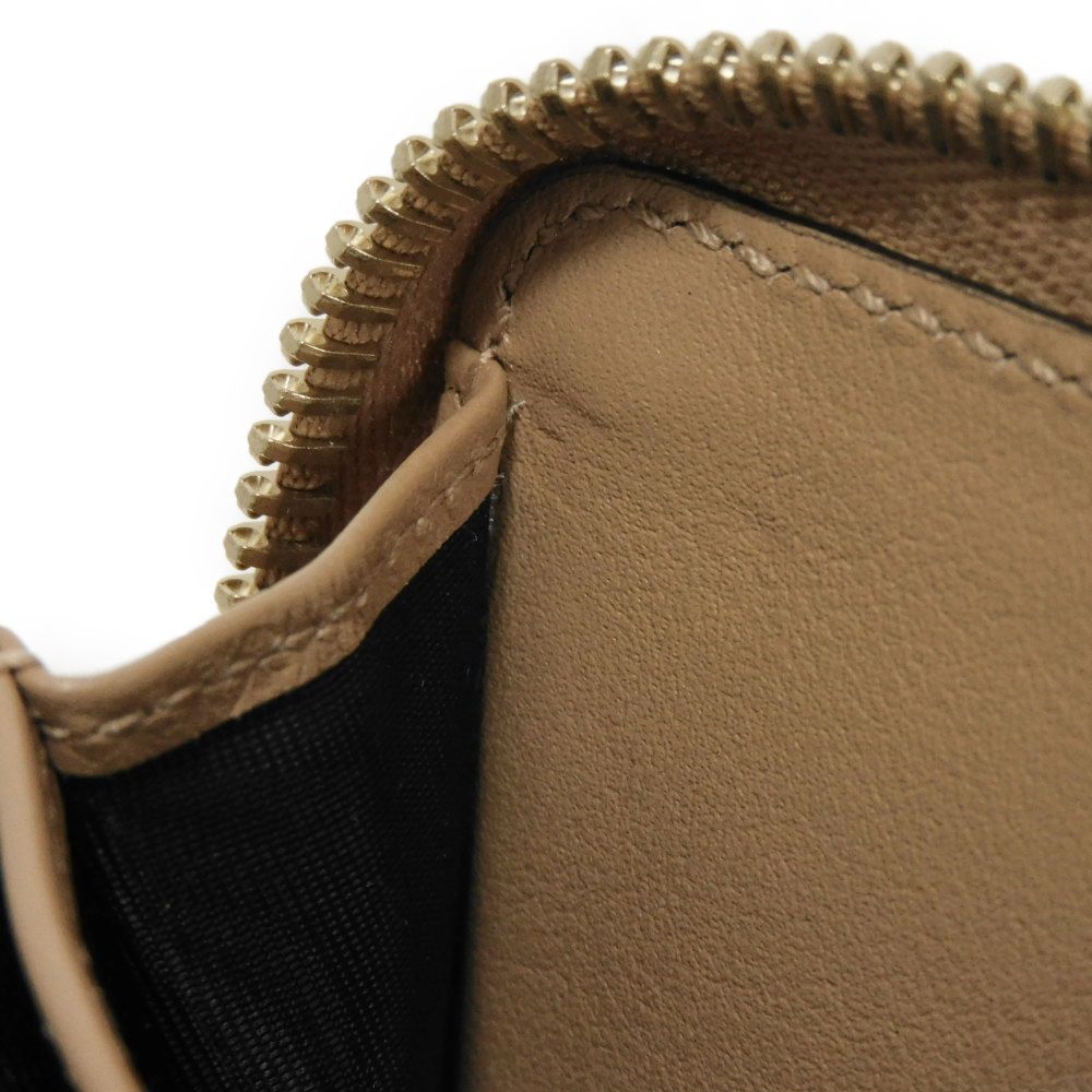 GUCCI Coin case 544249 BMJ1G 2754 Gucci Shima Leather (GG stamped) beige Micro GG Shima Guccissima coin purse