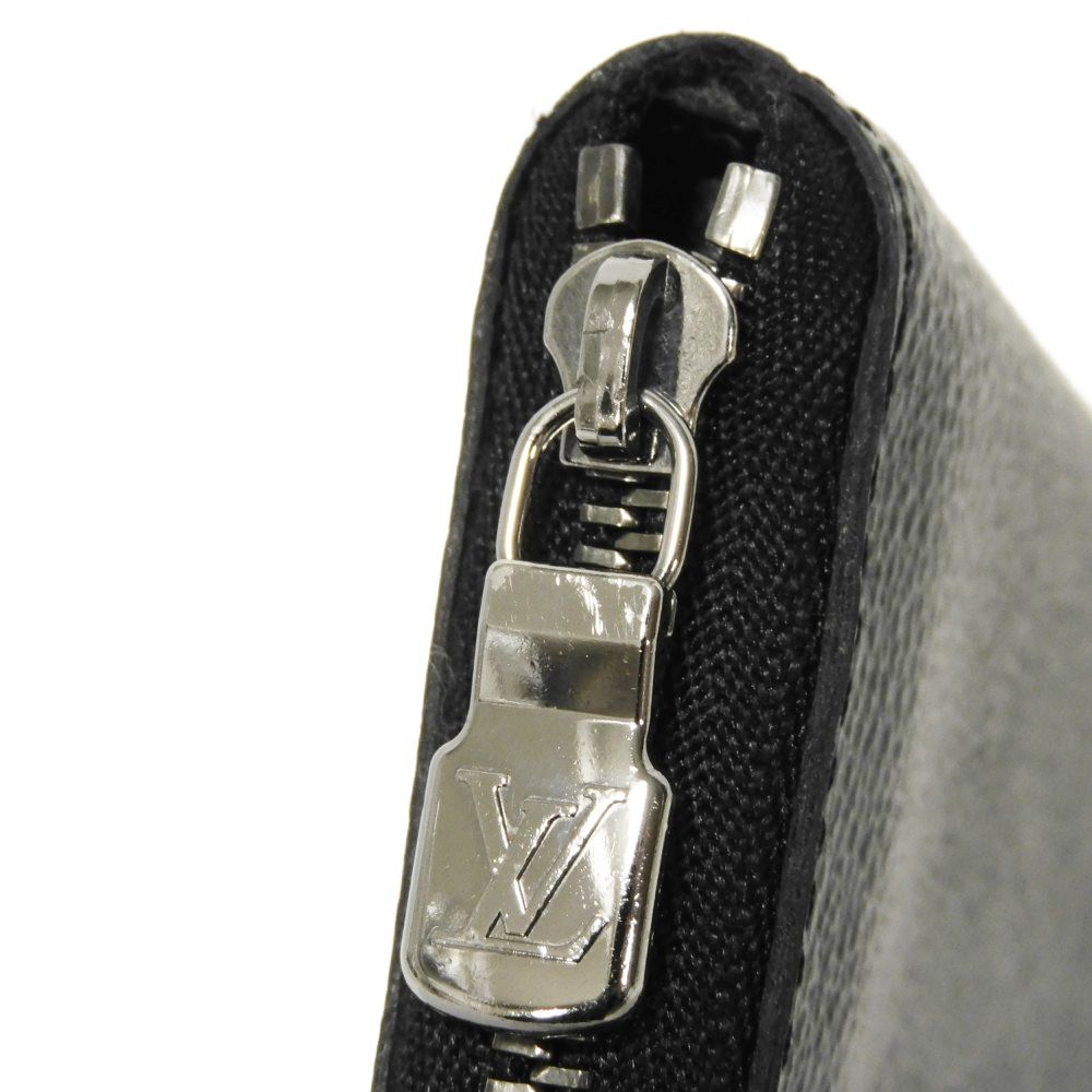 LOUIS VUITTON Coin case M81662 Monogram Eclipse canvas x grain leather Noir Monogram Eclipse Zippy Coin Purse Vertical