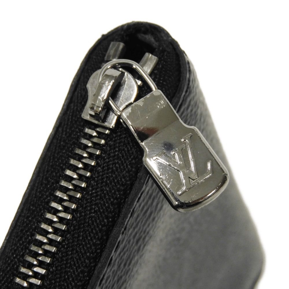 LOUIS VUITTON Coin case M81662 Monogram Eclipse canvas x grain leather Noir Monogram Eclipse Zippy Coin Purse Vertical