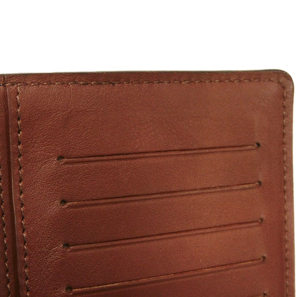 LOUIS VUITTON Long Wallet Purse M61195 Cuir Ombre Leather Akajou Cuir Ombre Portefeuille Braza