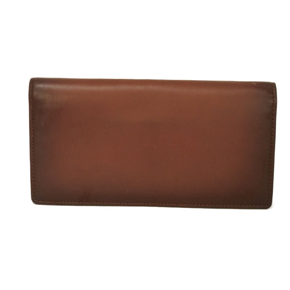 LOUIS VUITTON Long Wallet Purse M61195 Cuir Ombre Leather Akajou Cuir Ombre Portefeuille Braza