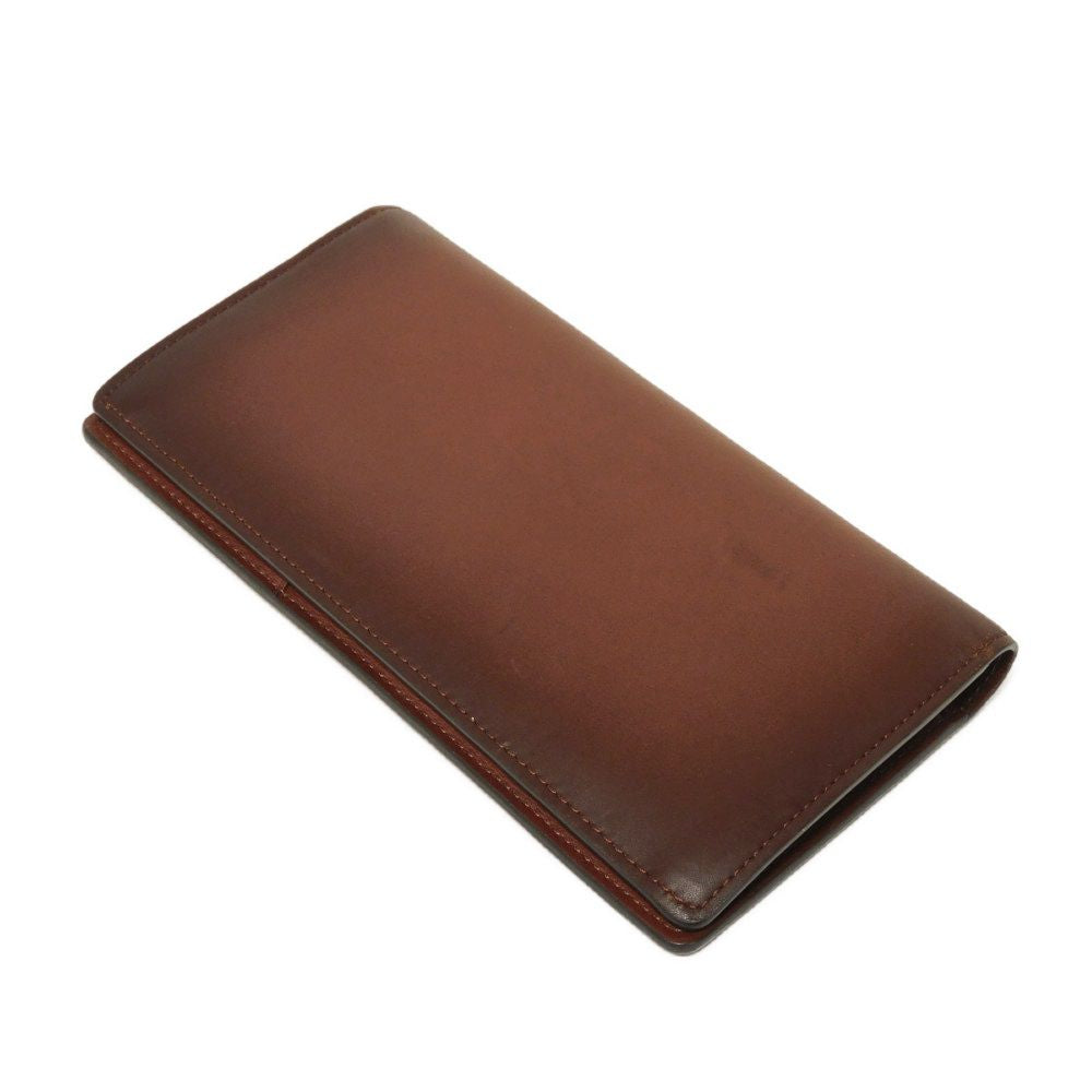 LOUIS VUITTON Long Wallet Purse M61195 Cuir Ombre Leather Akajou Cuir Ombre Portefeuille Braza