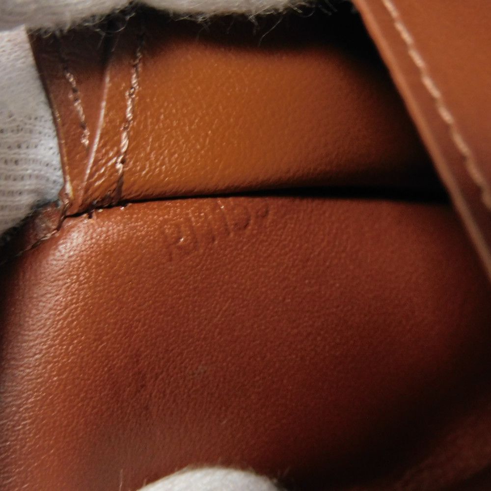 LOUIS VUITTON Long Wallet Purse M61195 Cuir Ombre Leather Akajou Cuir Ombre Portefeuille Braza