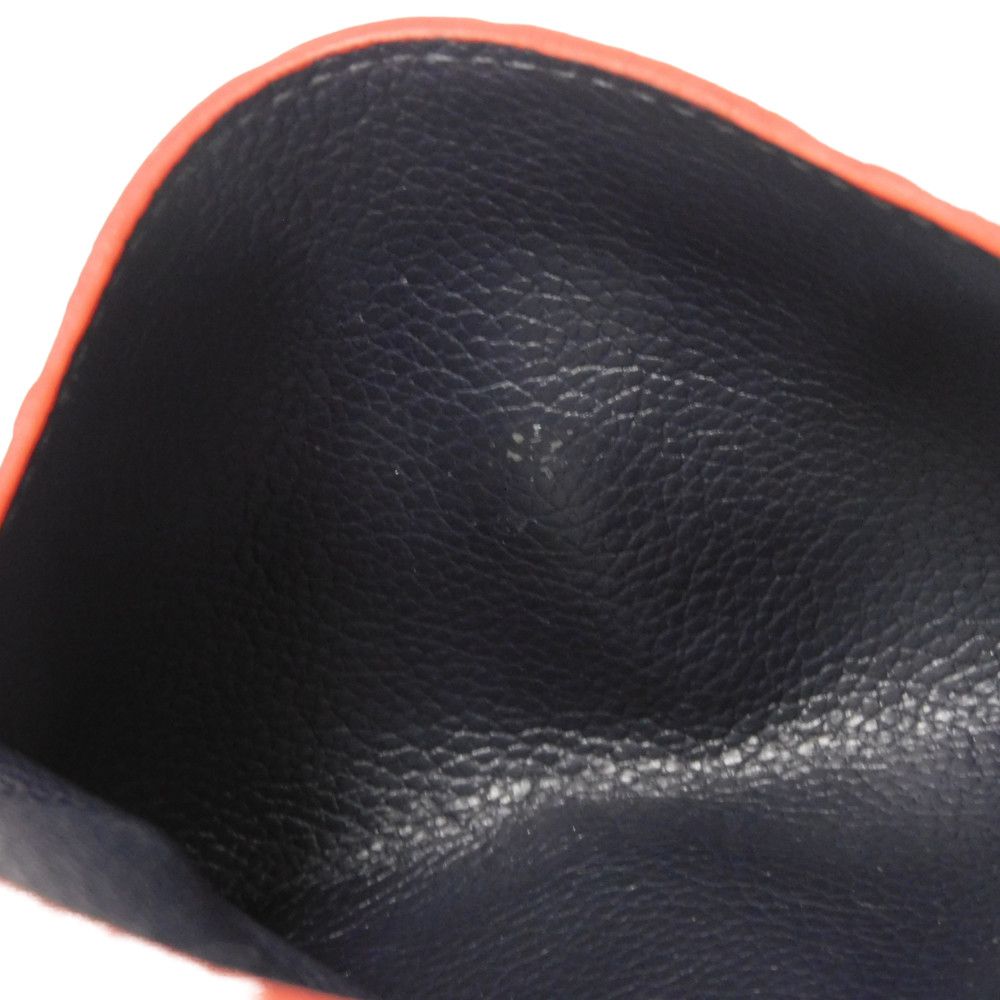 LOUIS VUITTON Coin case M62017 Implant leather (monogram embossed) Marine Rouge Monogram Unplant Pochette cree