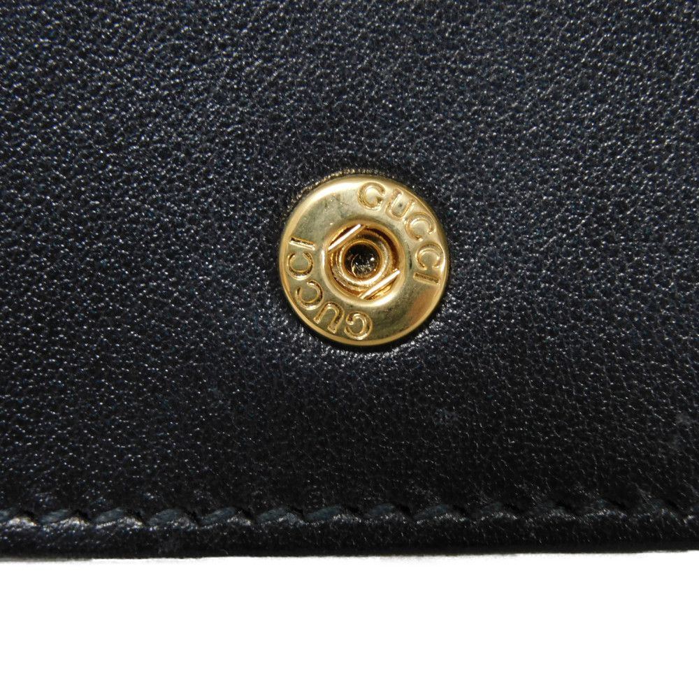 GUCCI Bifold Wallet 621887 H58AG 2599 canvas beige Japan limited Horsebit 1955 Compact Wallet