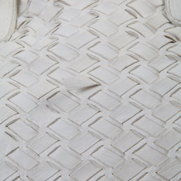 MIUMIU Handbag others white MIUMIU Mew Mew SACCA 2 MANICI Women Used Authentic