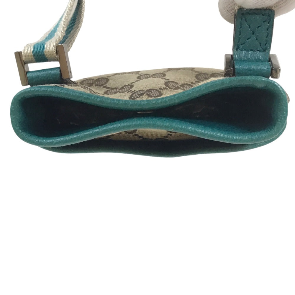 GUCCI Shoulder Bag 141863 001998 GG canvas Brown green Cross body Women(Unisex) Used Authentic