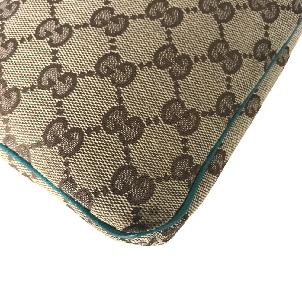 GUCCI Shoulder Bag 141863 001998 GG canvas Brown green Cross body Women(Unisex) Used Authentic
