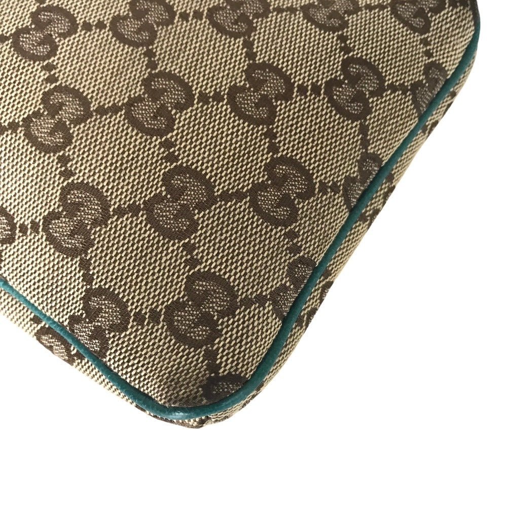 GUCCI Shoulder Bag 141863 001998 GG canvas Brown green Cross body Women(Unisex) Used Authentic