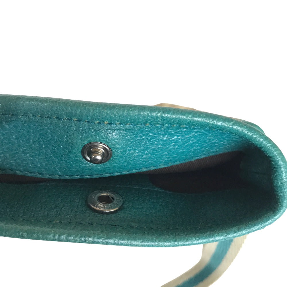 GUCCI Shoulder Bag 141863 001998 GG canvas Brown green Cross body Women(Unisex) Used Authentic
