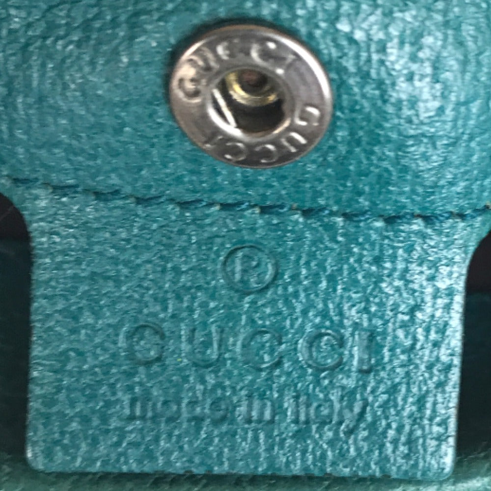 GUCCI Shoulder Bag 141863 001998 GG canvas Brown green Cross body Women(Unisex) Used Authentic