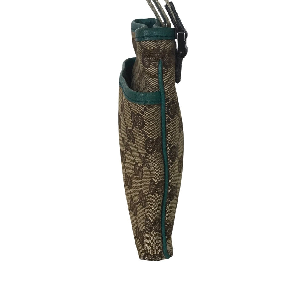 GUCCI Shoulder Bag 141863 001998 GG canvas Brown green Cross body Women(Unisex) Used Authentic