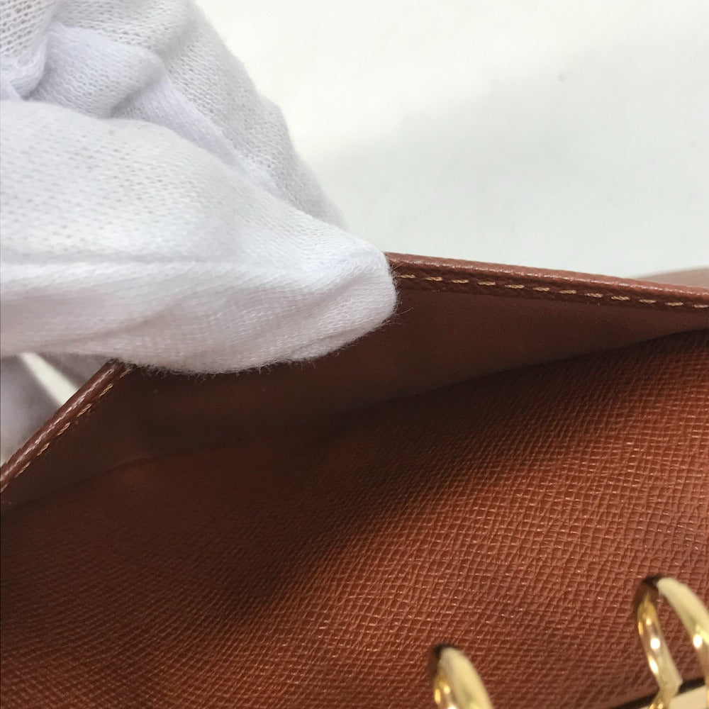LOUIS VUITTON Notebook cover R20005 Monogram canvas Brown Monogram Agenda PM