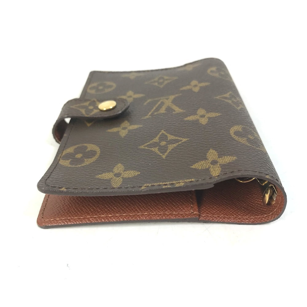 LOUIS VUITTON Notebook cover R20005 Monogram canvas Brown Monogram Agenda PM