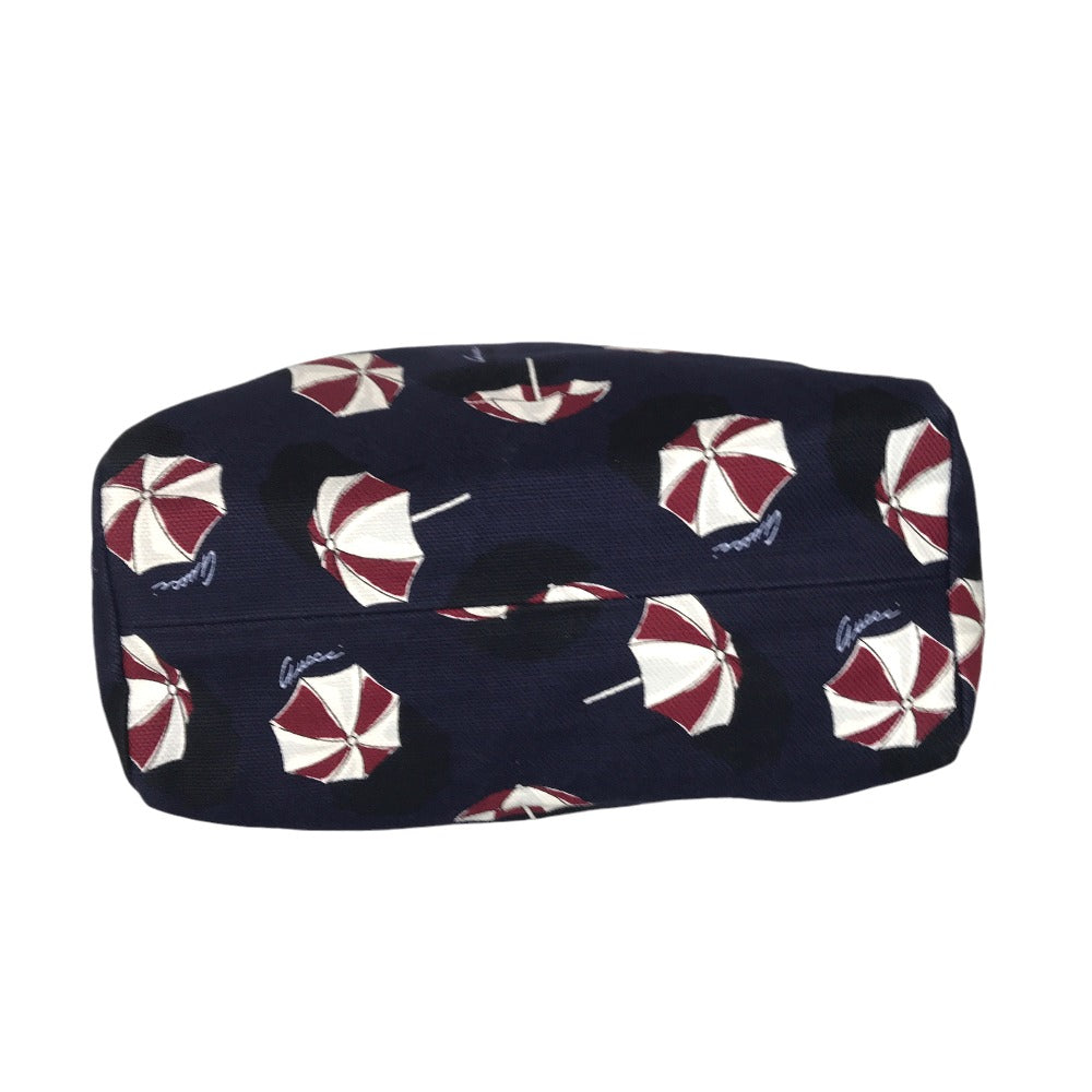 GUCCI Tote Bag 284721 000926 canvas Navy Handbag Kids Line Umbrella