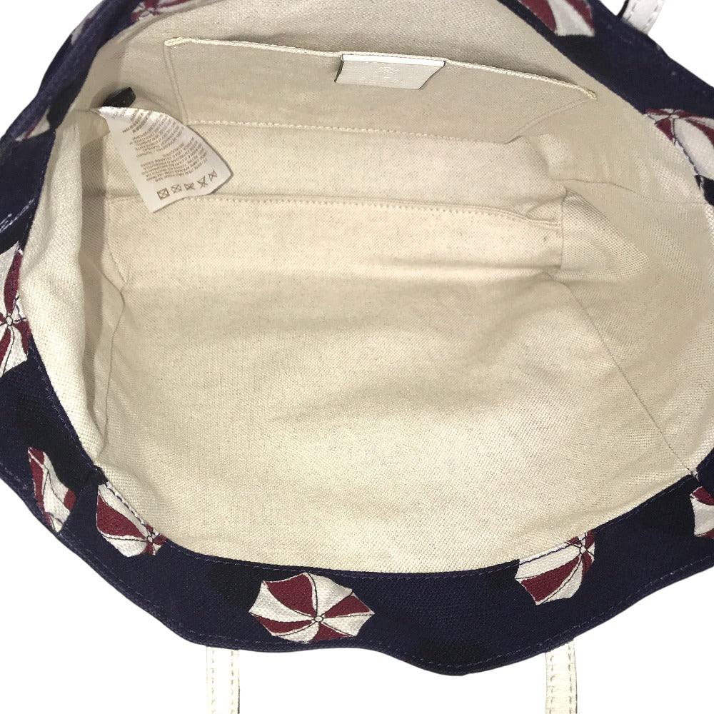 GUCCI Tote Bag 284721 000926 canvas Navy Handbag Kids Line Umbrella