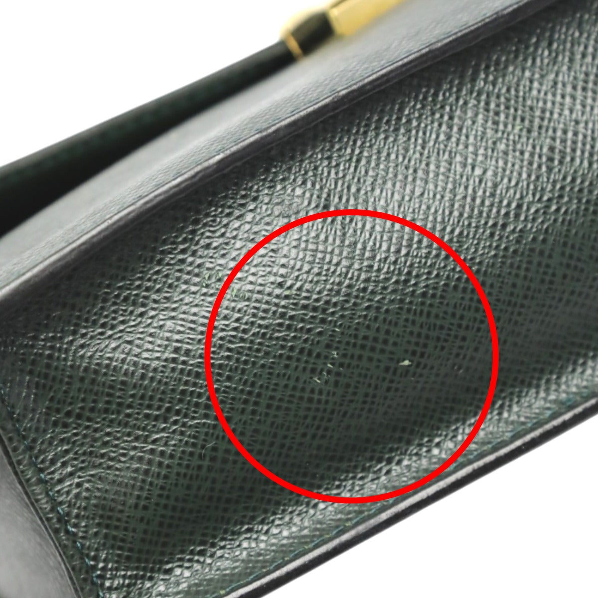 LOUIS VUITTON business bag M30776 Taiga green Taiga Porto Doquán
