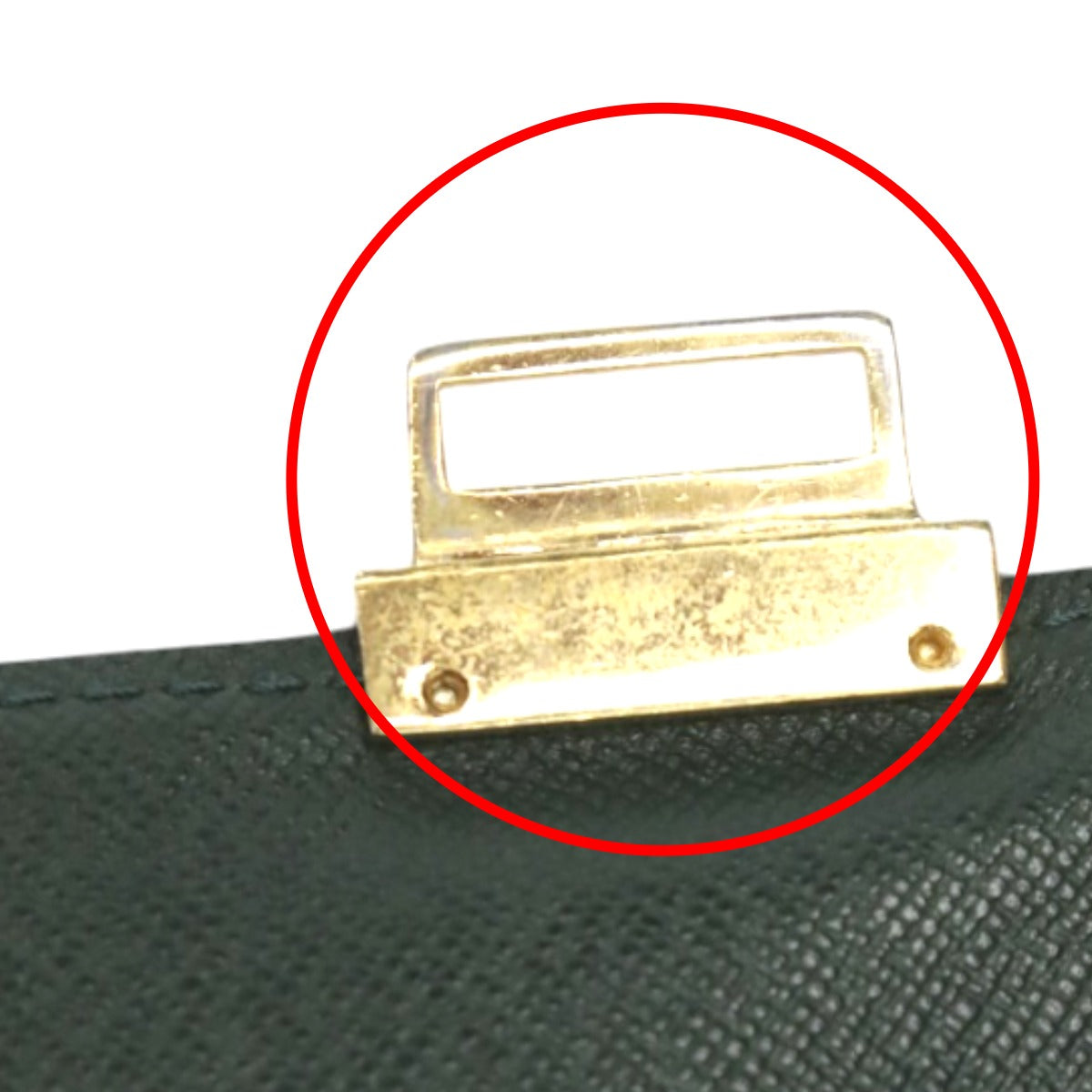 LOUIS VUITTON business bag M30776 Taiga green Taiga Porto Doquán