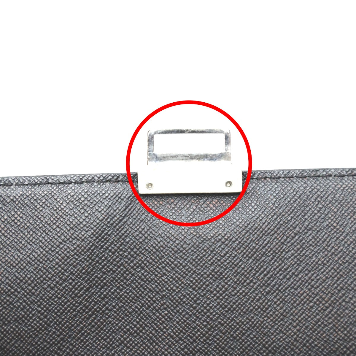 LOUIS VUITTON Clutch bag M30782 Taiga black Taiga Selenga