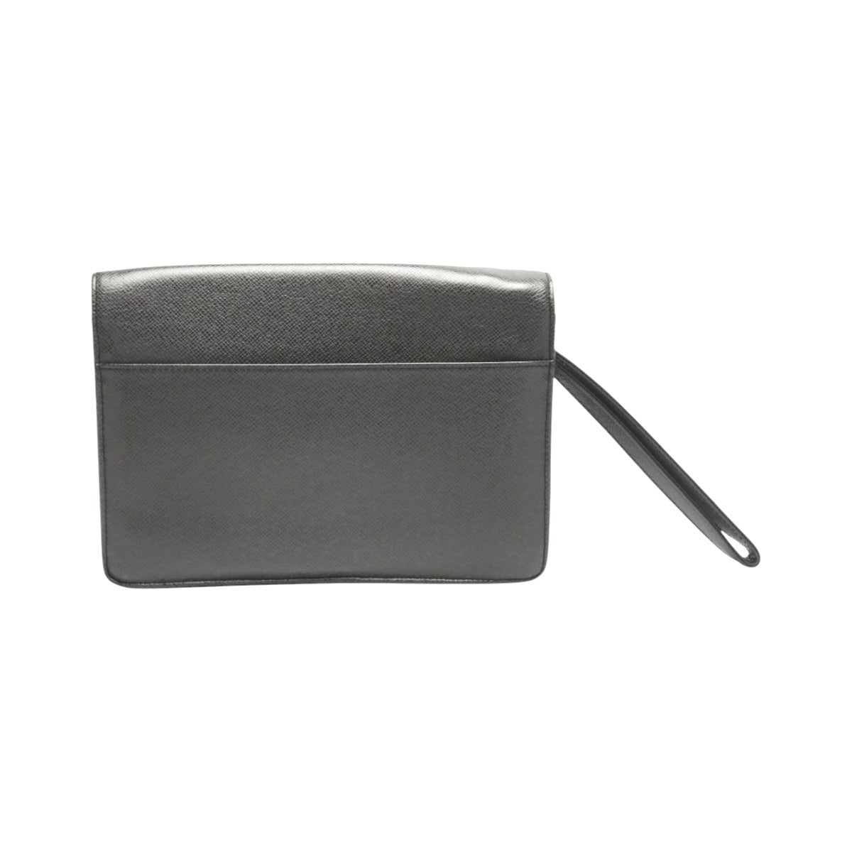 LOUIS VUITTON Clutch bag M30782 Taiga black Taiga Selenga