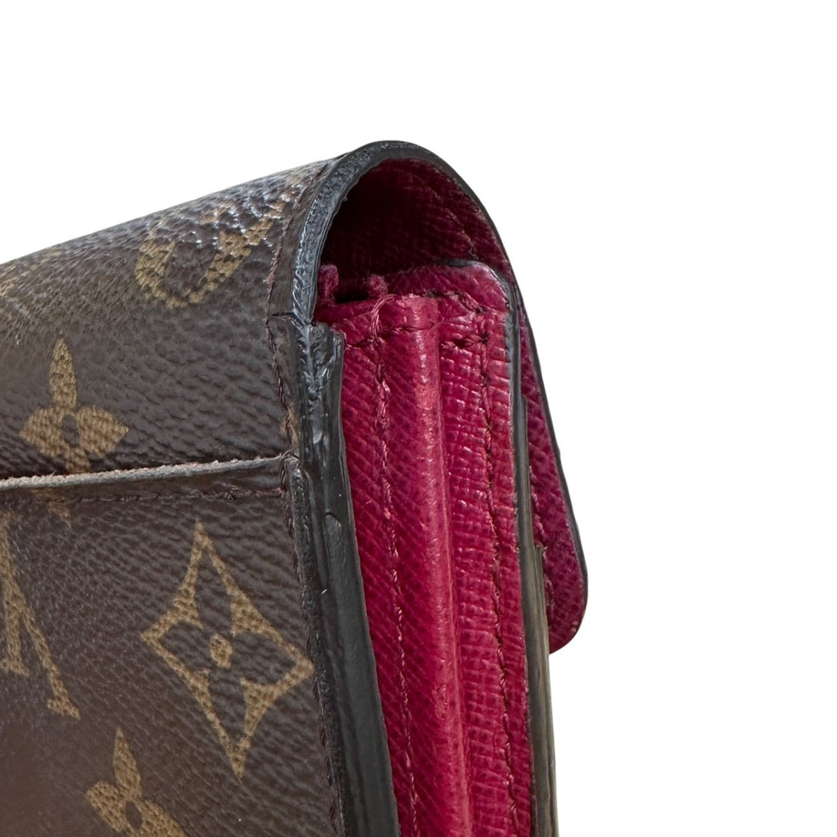 LOUIS VUITTON Long Wallet Purse M62234 Monogram canvas Brown Monogram Portefeuille Sara