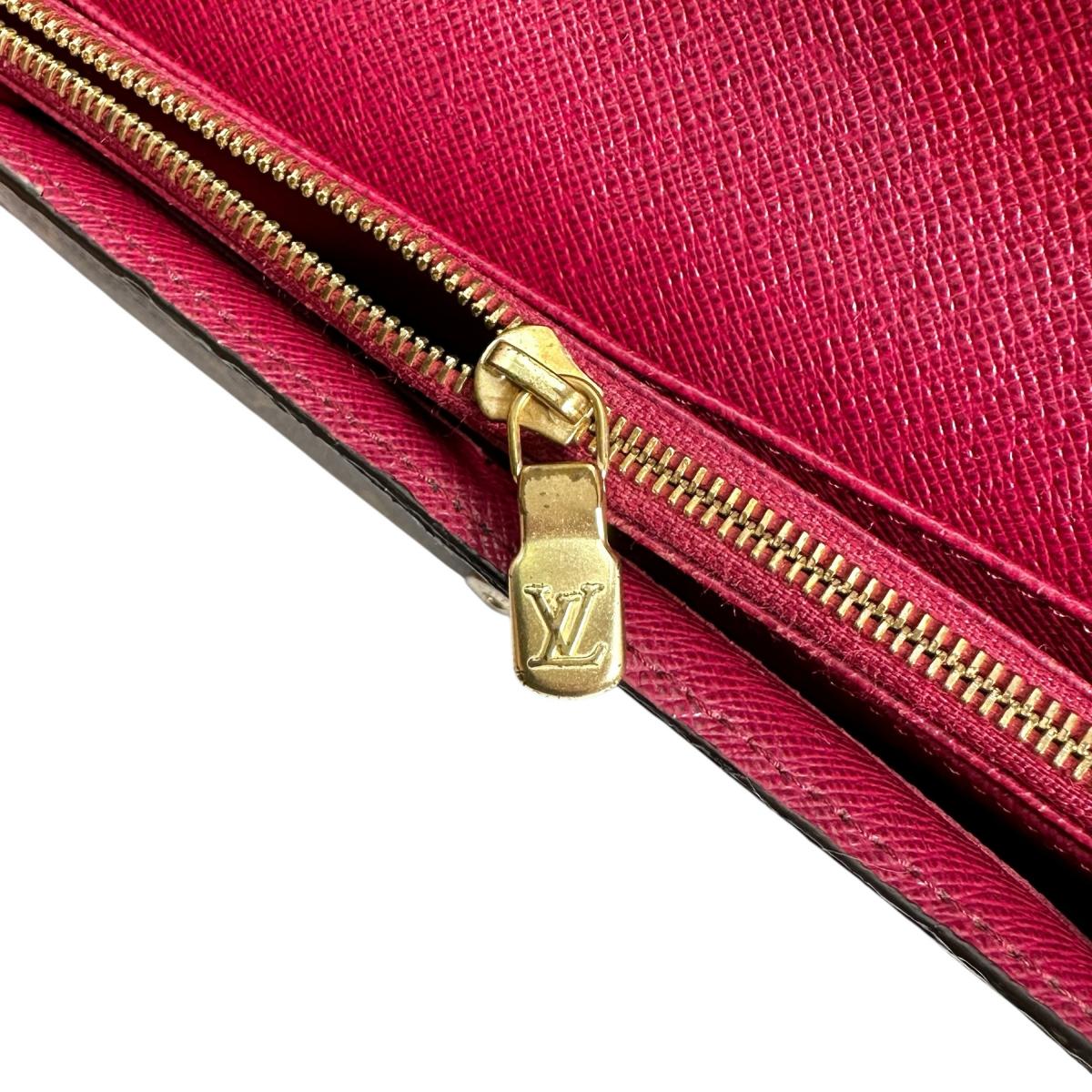 LOUIS VUITTON Long Wallet Purse M62234 Monogram canvas Brown Monogram Portefeuille Sara