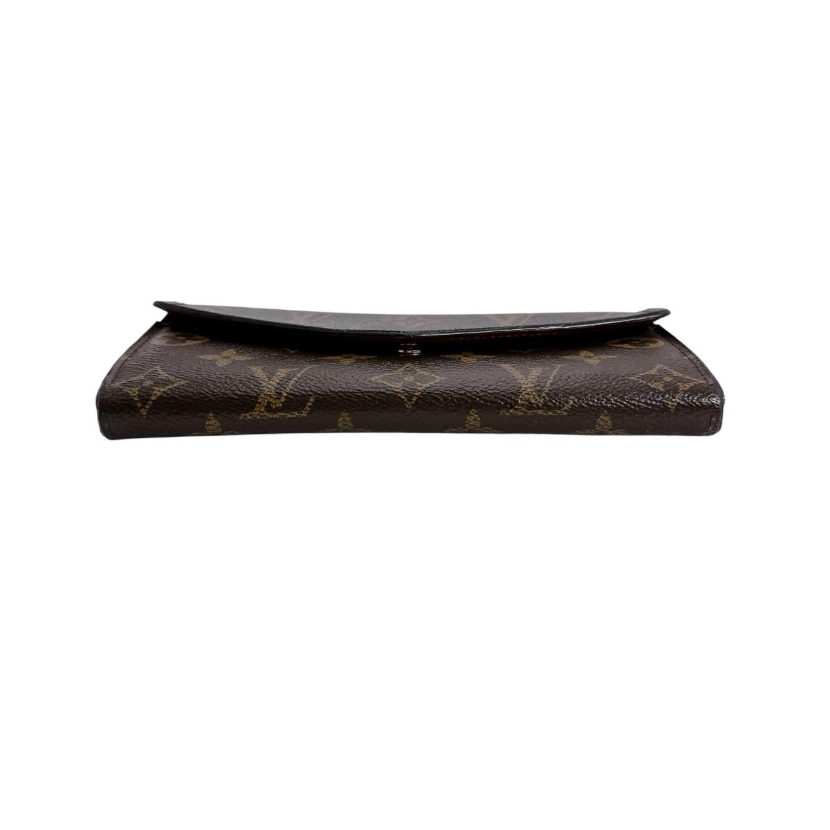 LOUIS VUITTON Long Wallet Purse M62234 Monogram canvas Brown Monogram Portefeuille Sara