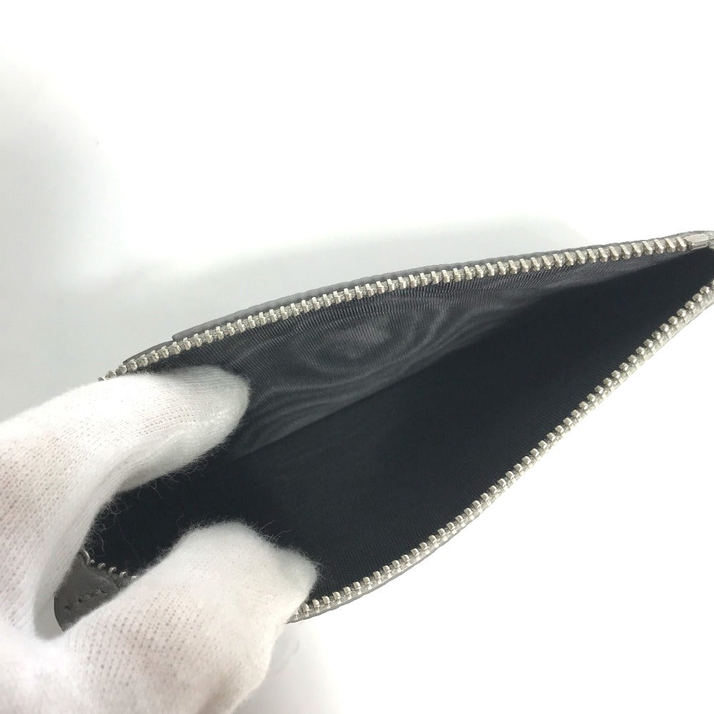 YVES SAINT LAURENT Long Wallet Purse 504981 leather gray Long wallet Sac de Jules Women Used Authentic