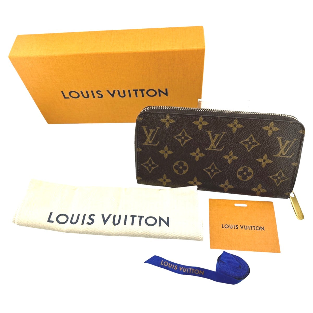 LOUIS VUITTON Long Wallet Purse M41894 Monogram canvas Rose valerine Monogram Zippy wallet