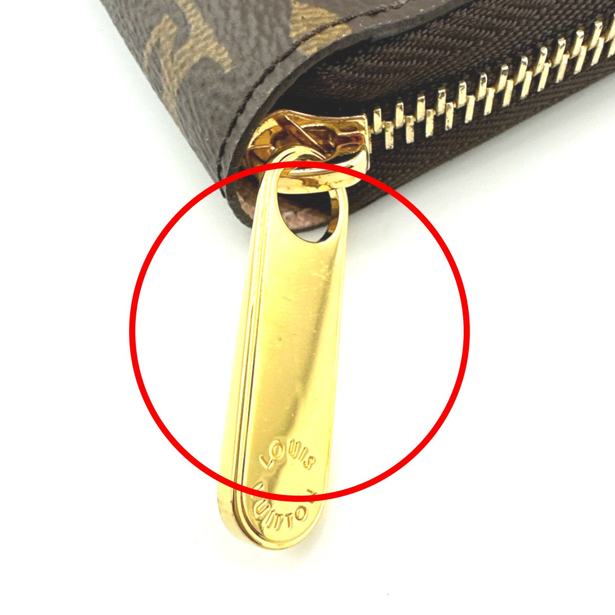 LOUIS VUITTON Long Wallet Purse M41894 Monogram canvas Rose valerine Monogram Zippy wallet