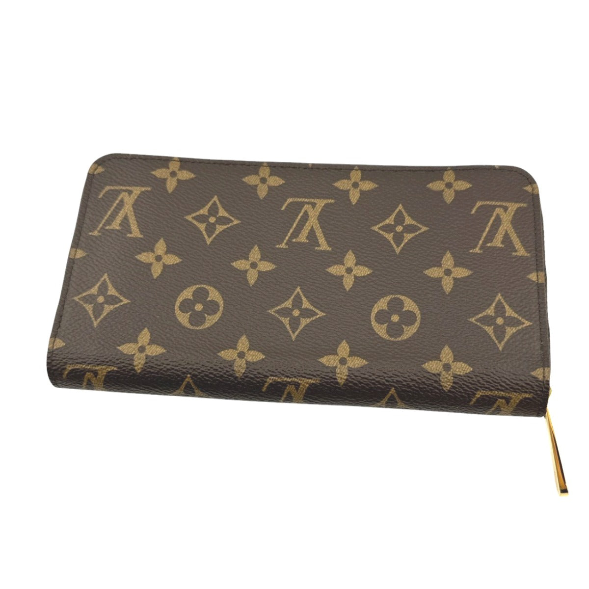 LOUIS VUITTON Long Wallet Purse M41894 Monogram canvas Rose valerine Monogram Zippy wallet
