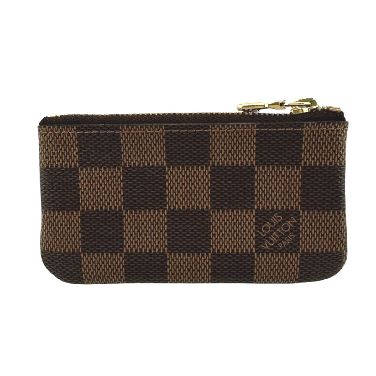 LOUIS VUITTON Key case Key holder N62658 Damier canvas Brown Damier Pochette Cre