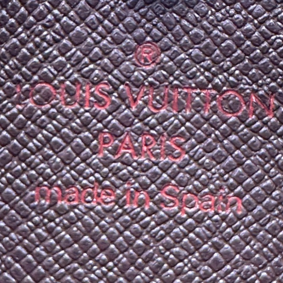 LOUIS VUITTON Key case Key holder N62658 Damier canvas Brown Damier Pochette Cre