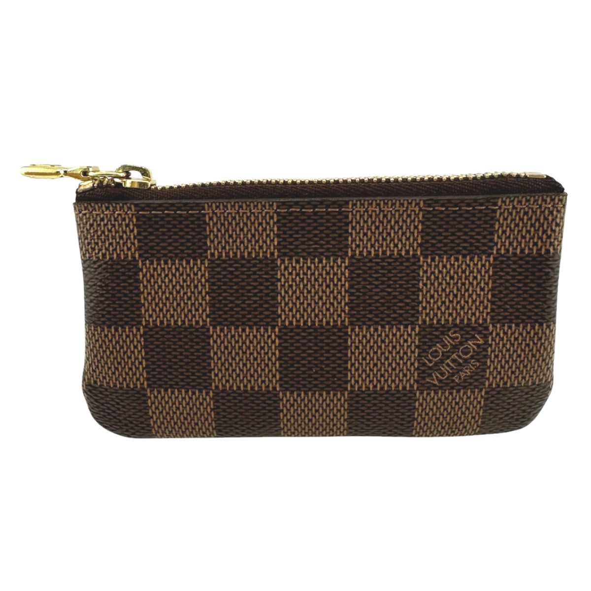 LOUIS VUITTON Key case Key holder N62658 Damier canvas Brown Damier Pochette Cre