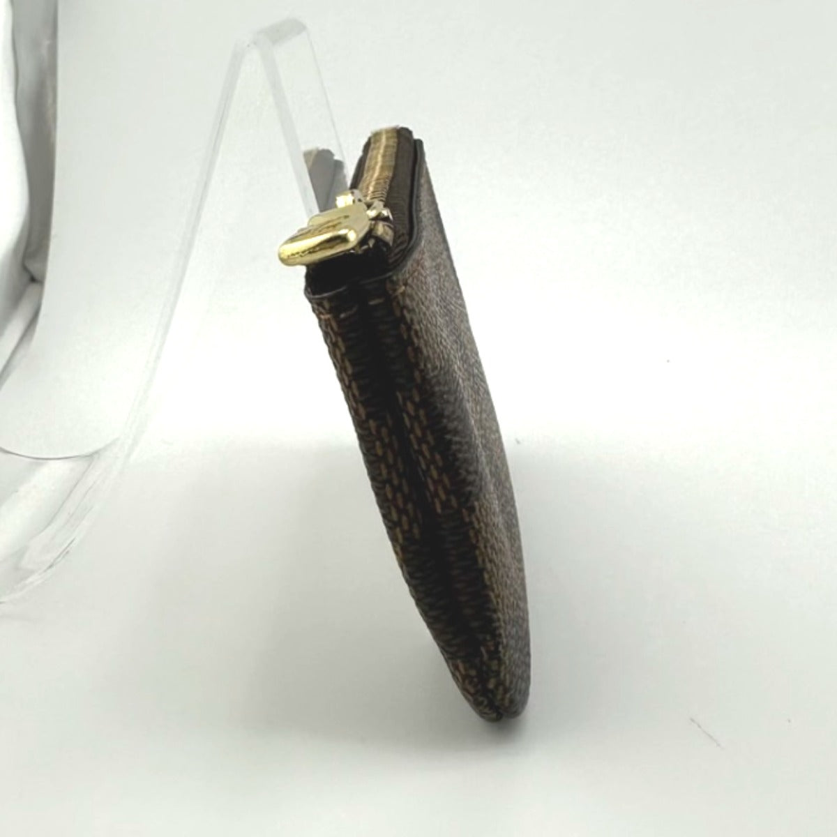 LOUIS VUITTON Key case Key holder N62658 Damier canvas Brown Damier Pochette Cre