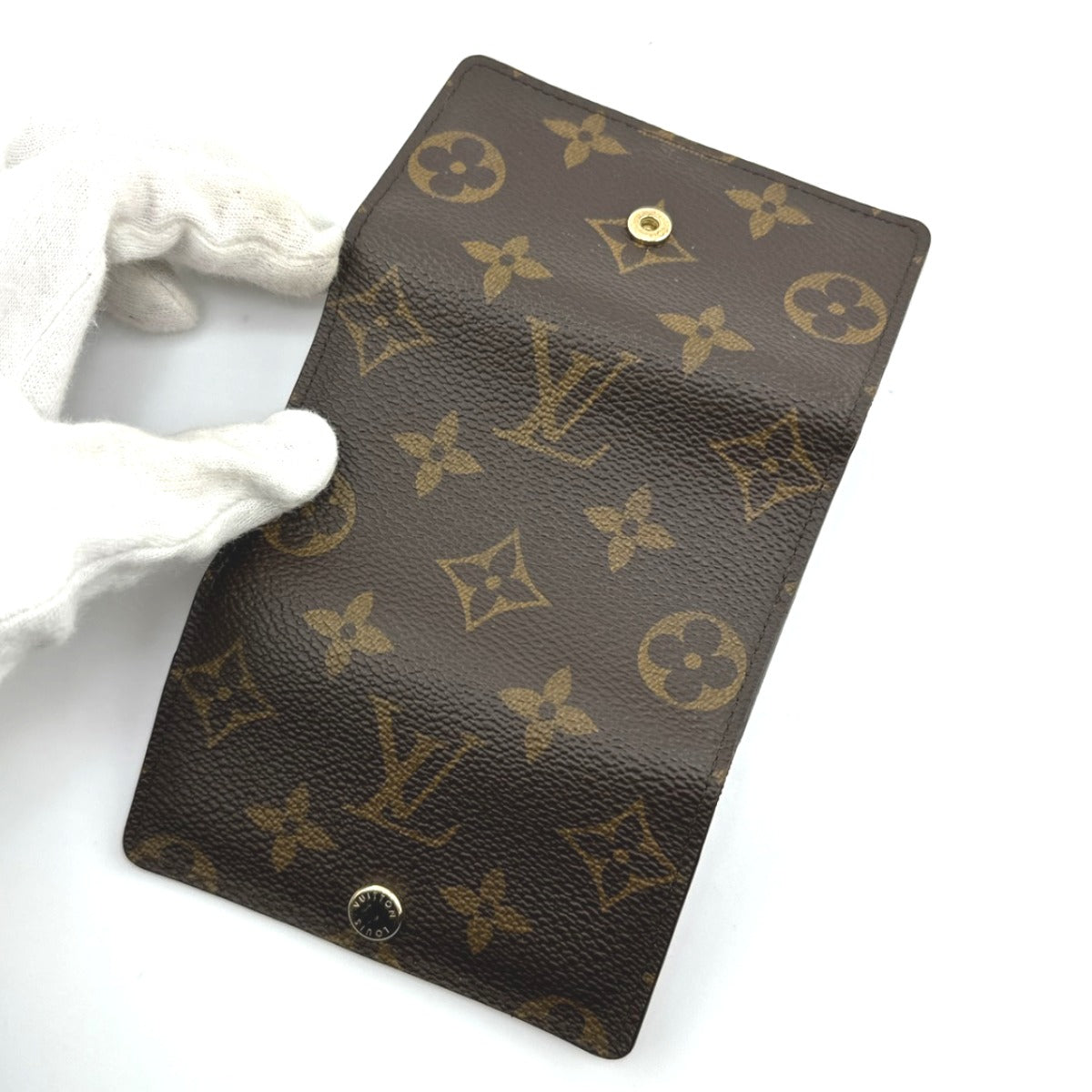 LOUIS VUITTON Key case Key holder M62630 Monogram canvas Brown Monogram Multicles6