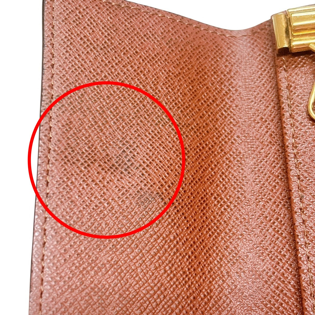LOUIS VUITTON Key case Key holder M62630 Monogram canvas Brown Monogram Multicles6