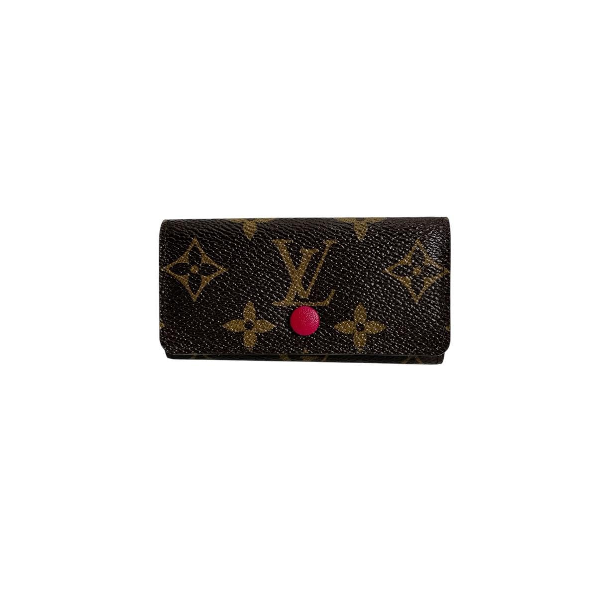 LOUIS VUITTON Key case Key holder M62631 Monogram canvas Brown Monogram Key case Key holder for 4 keys